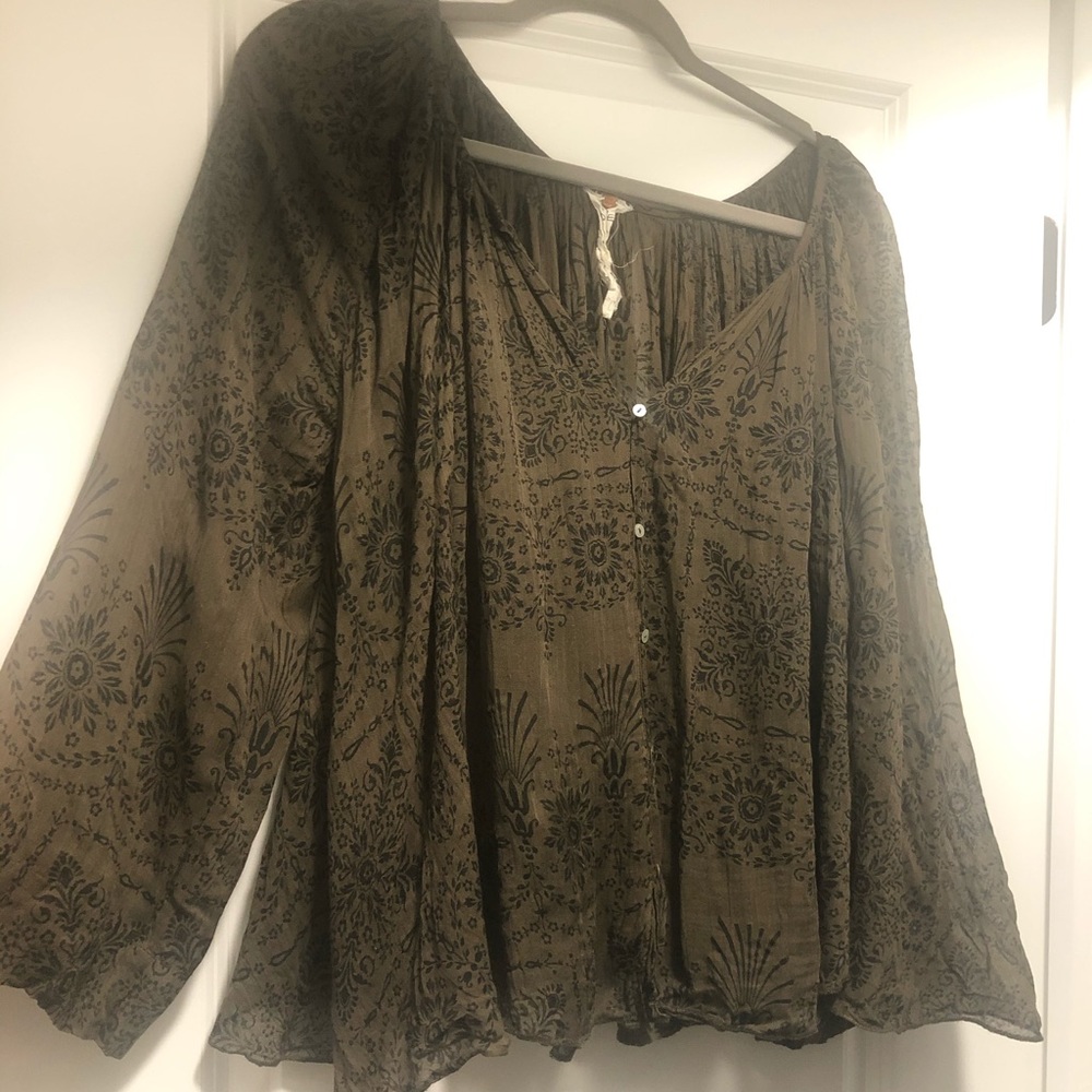 Free people swing top